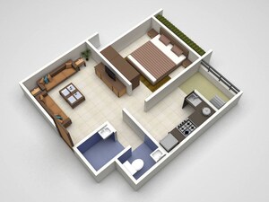 1 BHK Apartment For Sale in Sanghvi Aria, Santacruz East
