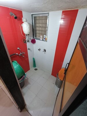 Bathroom in 1 BHK Apartment at Laxmi Kailash Garden , Kalyan West – for Sale