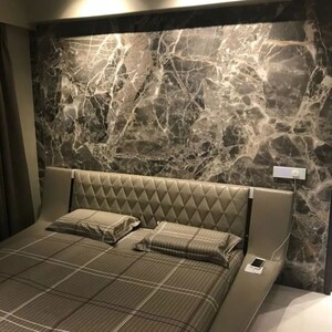 Bedroom in 3 BHK Apartment at Lodha Fiorenza, Goregaon East – for Rent