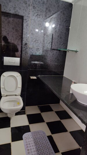 Bathroom in 3 BHK Apartment at Magarpatta Jasminium, Hadapsar – for Sale