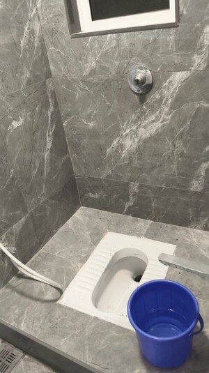 Bathroom in 1 BHK Apartment at Vridavan Elite, Vikhroli East – for Rent