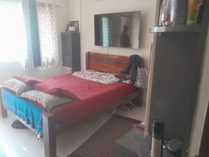 Bedroom in 3 BHK Builder Floor at Nri Layout – for Rent