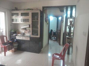 Living Room in 3 BHK Builder Floor at Nri Layout – for Rent