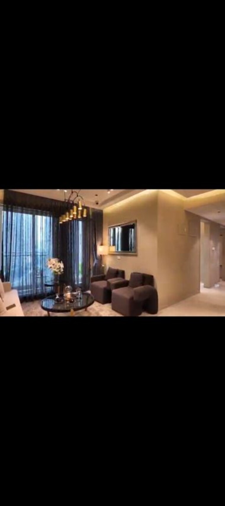 Living Room, neelam-senroofs 3 Bedroom 1250 Sq.Ft. Apartment In Nahur East Mumbai 10714917