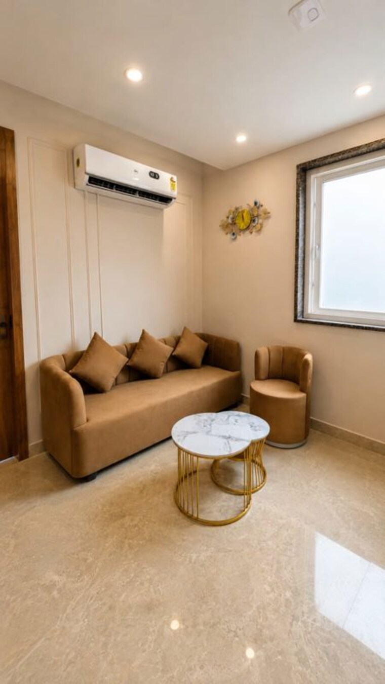 Living Room, sushant lok i 1 Bedroom 600 Sq.Ft. Builder Floor In Sushant Lok I Gurgaon 10714930
