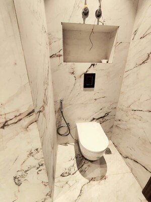 Bathroom in 4 BHK Builder Floor at Ansal Plaza Sector-23, Sector 23 – for Rent
