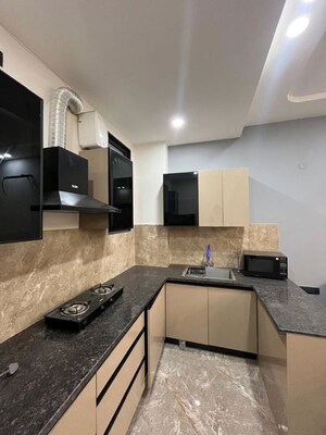 Kitchen in 1 BHK Builder Floor at Craft Destination 43, Sector 43 – for Rent
