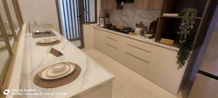 Kitchen, ajmera-manhattan 2 Bedroom 791 Sq.Ft. Apartment In Bhakti Park Mumbai 10714944