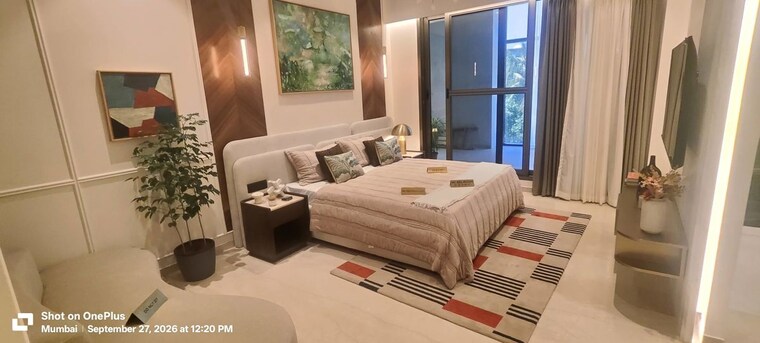 Bedroom, ajmera-manhattan 2 Bedroom 791 Sq.Ft. Apartment In Bhakti Park Mumbai 10714944
