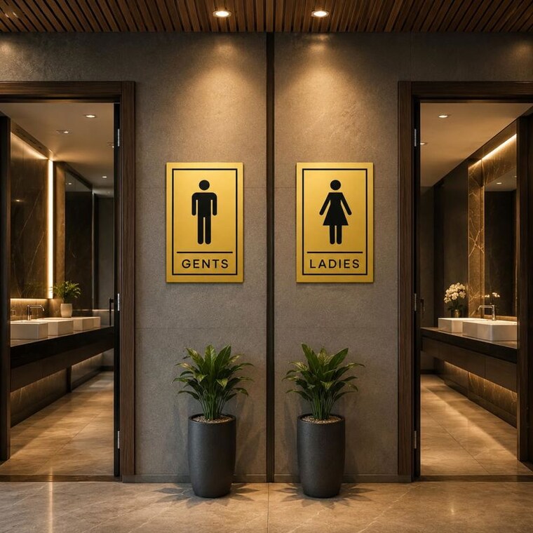 Bathroom, sector 5 Commercial Office Space 4500 Sq.Ft. In Sector 5 Noida 10714938