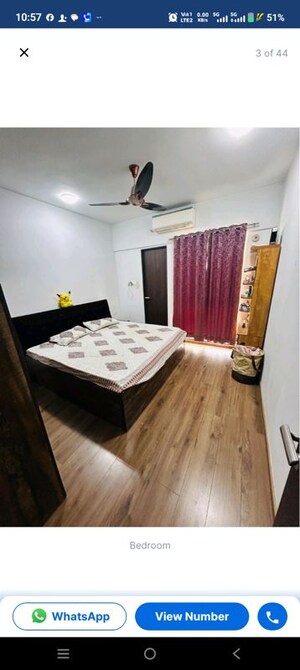 Bedroom in 2 BHK Apartment at Gera Misty Water, Mundhwa – for Sale