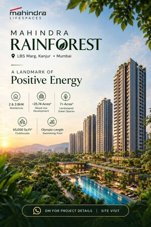 2.5 BHK Apartment – Exterior View View at Mahindra Rainforest, Kanjurmarg West - for Sale