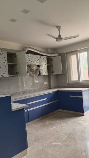 Kitchen in 3 BHK Builder Floor at New Rajinder Nagar – for Rent