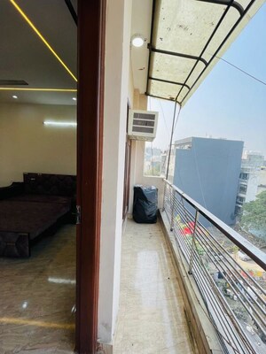 Balcony in 2 BHK Apartment at Freedom Fighters Enclave – for Rent