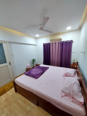 Bedroom in 2 BHK Apartment at NRI Complex Phase I, Seawoods Sector 58 – for Rent