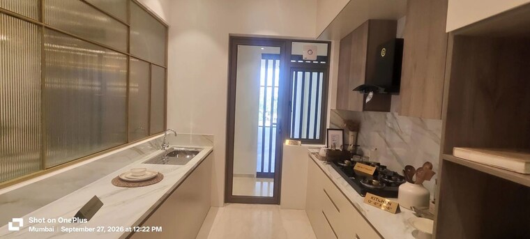 Kitchen, ajmera-manhattan 3 Bedroom 1023 Sq.Ft. Apartment In Bhakti Park Mumbai 10714974