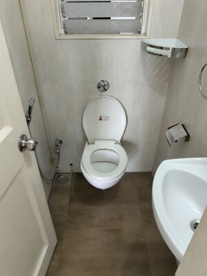 Bathroom in 1 BHK Apartment at Vijay Orovia, Ghodbunder Road – for Rent