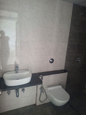 Bathroom in 2.5 BHK Apartment at Mantra Mirari, Koregaon Park – for Rent