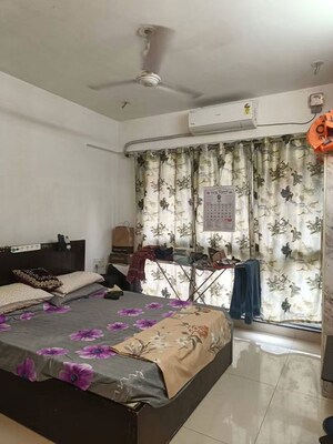 Bedroom in 1 BHK Apartment at Agarwal Residency CHS, Nalasopara East – for Rent