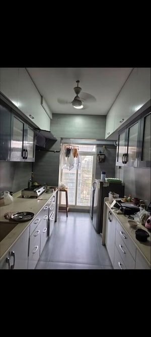 Kitchen in 1 BHK Apartment at Agarwal Residency CHS, Nalasopara East – for Rent