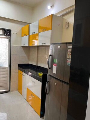 Kitchen in 1 BHK Apartment at Agarwal Residency CHS, Nalasopara East – for Rent