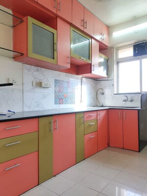 Kitchen in 2 BHK Apartment at Hiranandani Estate Avila, Ghodbunder Road – for Rent