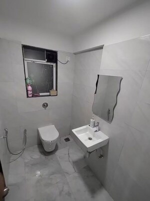 Bathroom in 1 BHK Apartment at Mahavir Kanti Dreams, Nalasopara East – for Sale