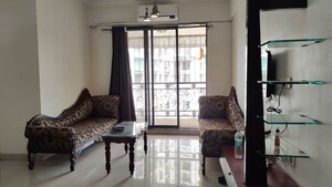 Hall in 2 BHK Apartment at Lake Florence, Powai – for Rent
