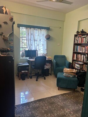 Living Room in 3 BHK Apartment at Samvriddhi Gardenia, Sahakara Nagar – for Sale