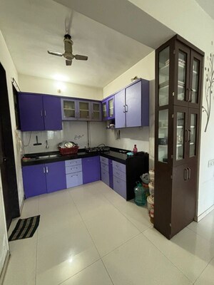Kitchen in 2 BHK Apartment at Spring Fields Apartment, Kothrud – for Rent