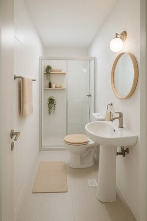 Bathroom in 2 BHK Independent House at Devanahalli – for Sale