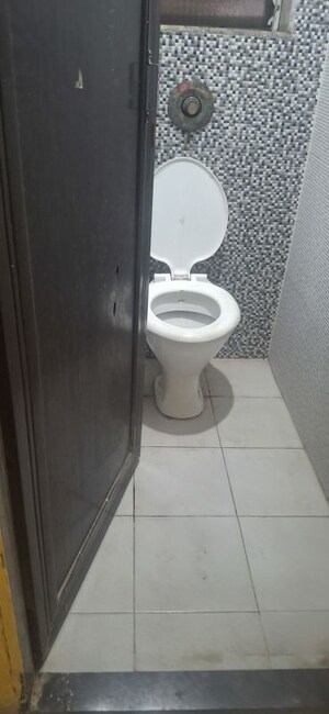 Bathroom in 1 BHK Apartment at Neelkanth Sparkle, Ghansoli – for Rent