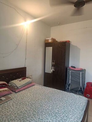 Bedroom in 1 BHK Apartment at Jeenaam Adiraj Ascent , Nalasopara East – for Rent