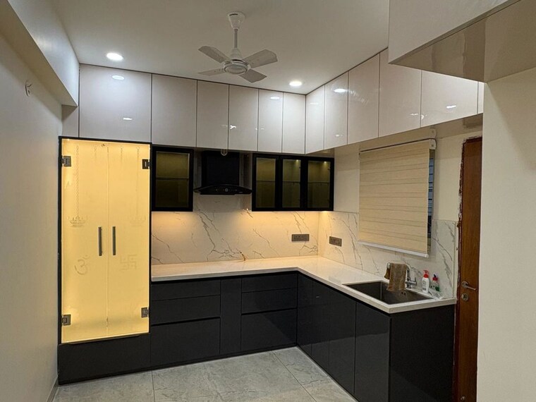 Kitchen, lotus-grand 3 Bedroom 2057 Sq.Ft. Apartment In Kokapet Hyderabad 10715109