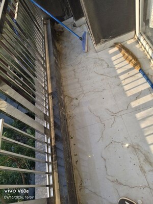 Balcony in 2 BHK Builder Floor at Chattarpur – for Rent