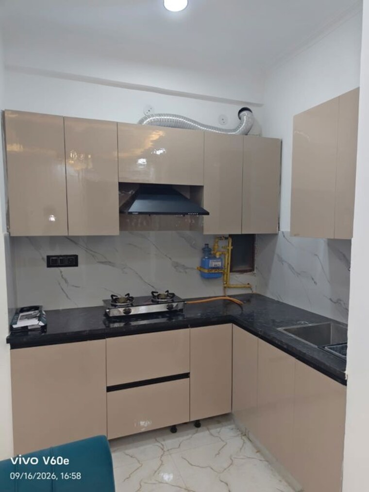Kitchen, chattarpur 2 Bedroom 900 Sq.Ft. Builder Floor In Chattarpur Delhi 10715104