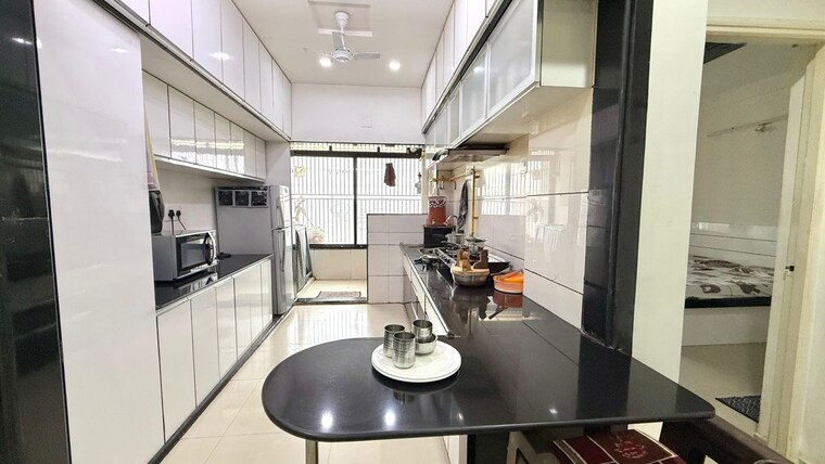 Kitchen, bopal 3 Bedroom 1800 Sq.Ft. Apartment In Bopal Ahmedabad 10715113