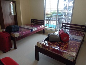 Bedroom in 3 BHK Apartment at Laabh Neelkanth, Jambli Naka – for Rent
