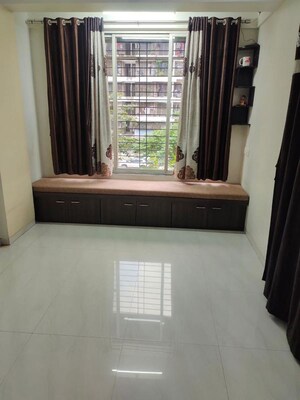 Living Room in 1 BHK Apartment at Neelkanth Sparkle, Ghansoli – for Rent