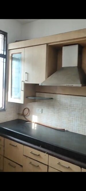 Kitchen in 3 BHK Apartment at Mapsko Krishna Apra Gardens, Vaibhav Khand – for Rent