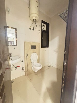 Bathroom in 3 BHK Builder Floor at Chattarpur – for Rent