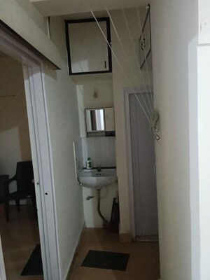 Bathroom in 1 BHK Apartment at Navi Peth – for Rent