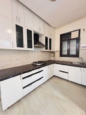 Kitchen in 1 BHK Builder Floor at Chattarpur – for Rent