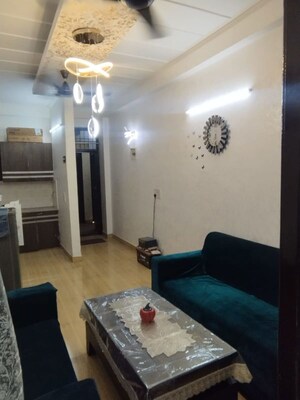 Living Room in 2 BHK Builder Floor at Niti Khand I – for Rent