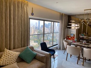 Living Room in 3 BHK Apartment at Moraj Opulence, Mahim – for Sale