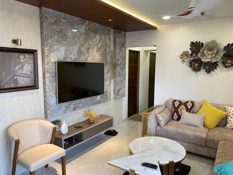 Living Room, moraj-opulence 3 Bedroom 1077 Sq.Ft. Apartment In Mahim Mumbai 10715244