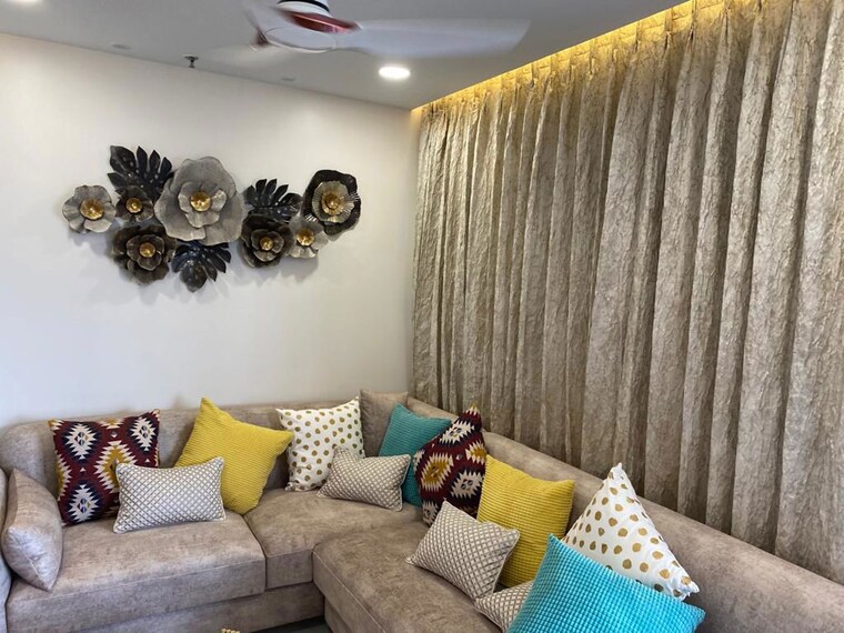 Living Room, moraj-opulence 3 Bedroom 1077 Sq.Ft. Apartment In Mahim Mumbai 10715244