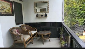 Balcony in 2 BHK Builder Floor at Defence Colony – for Rent