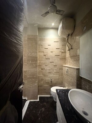Bathroom in 3 BHK Builder Floor at Rajouri Garden – for Rent