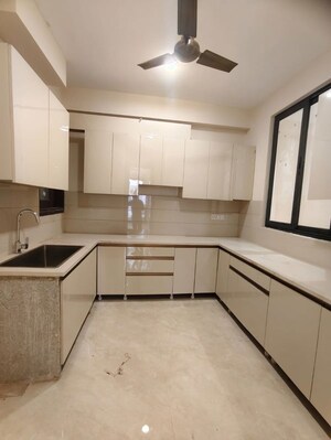 Kitchen in 3 BHK Builder Floor at Saket – for Rent